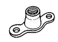 Simloc Nut Anchor Miniature Two Lug – 900Mpa / 315°C – Lubricated