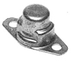MF1968C Anchor Nut - Two-Lug, Floating, Miniature, Self Sealing, Cres