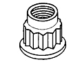 Simloc Nut-Double Hex-1550 MPa / 425° C - Dry Film Lubricant
