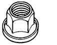 Simloc Nut Hex With Captive Washer–1100 Mpa / 235°C-Cadmium - Lubricated