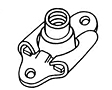 Simloc Nut Anchor Two Lug Floating – 900 MPa/315°C – Lubricated
