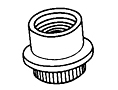 Nut- Clinch Flush Mounting , Miniature , 450°F